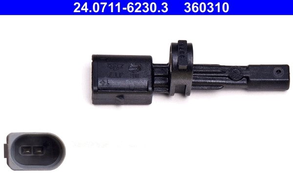 SENZOR ABS ATE 24.0711-6230.3 - Compatibil cu AUDI, SEAT, SKODA, VW