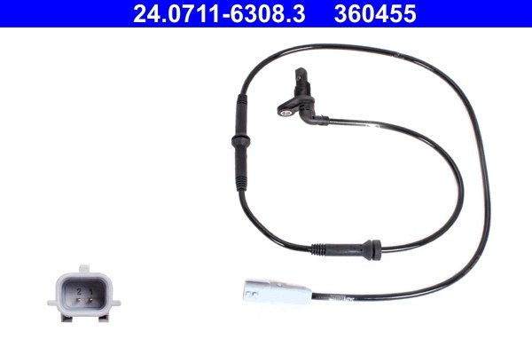Senzor ABS ATE 24.0711-6308.3
