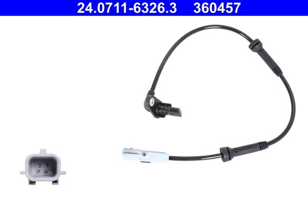 Senzor ABS ATE 24.0711-6326.3