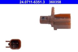 Senzor ABS ATE 24.0711-6351.3