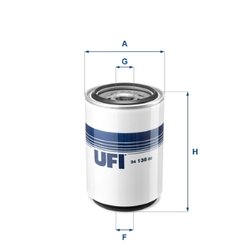 Filtru combustibil UFI 24.138.00