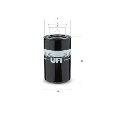 Filtru combustibil UFI 24.257.00