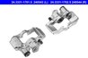 ETRIER FRANA ATE 24.3331-1701.5 - Compatibil cu MERCEDES-BENZ