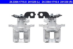 ETRIER FRANA ATE 24.3364-1715.5 - Compatibil cu TOYOTA