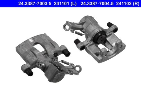 ETRIER FRANA ATE 24.3387-7004.5 - Compatibil cu OPEL, SAAB, VAUXHALL