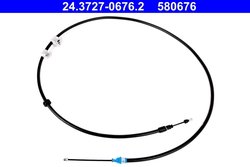 CABLU FRANA DE MANA ATE 24.3727-0676.2 - Compatibil cu FORD