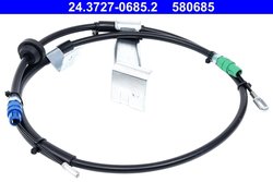 CABLU FRANA DE MANA ATE 24.3727-0685.2 - Compatibil cu FORD