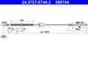 CABLU FRANA DE MANA ATE 24.3727-0744.2 - Compatibil cu CHEVROLET, OPEL, VAUXHALL