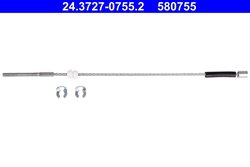 CABLU FRANA DE MANA ATE 24.3727-0755.2 - Compatibil cu OPEL, VAUXHALL
