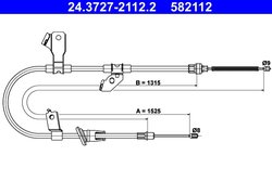 CABLU FRANA DE MANA ATE 24.3727-2112.2 - Compatibil cu MITSUBISHI