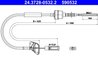 CABLU AMBREIAJ ATE 24.3728-0532.2 - Compatibil cu FIAT, FORD