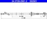 CABLU AMBREIAJ ATE 24.3728-2901.2 - Compatibil cu CHEVROLET, DAEWOO