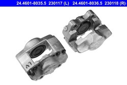 ETRIER FRANA ATE 24.4601-8036.5 - Compatibil cu MERCEDES-BENZ