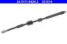 FURTUN FRANA ATE 24.5111-0424.3 - Compatibil cu CITROEN, PEUGEOT
