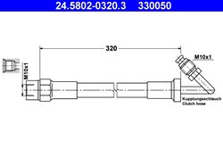 Furtun ambreiaj ATE 24.5802-0320.3