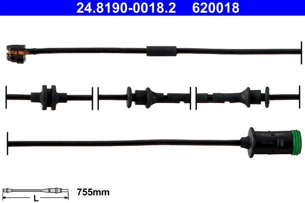 Senzor avertizare uzura placute frana ATE 24.8190-0018.2