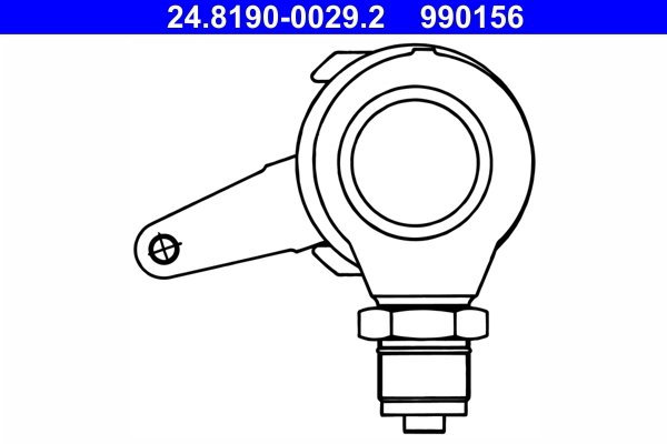 PIRGHIE, SUPORT FRANA- FRANA DE MANA ATE 24.8190-0029.2 - Compatibil cu MERCEDES-BENZ