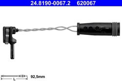 Senzor avertizare uzura placute frana ATE 24.8190-0067.2