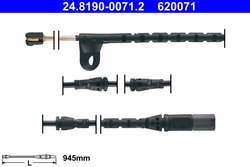 Senzor avertizare uzura placute frana ATE 24.8190-0071.2