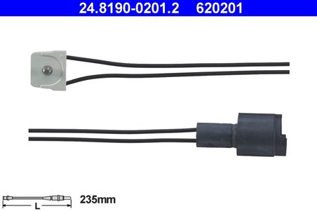 Senzor avertizare uzura placute frana ATE 24.8190-0201.2