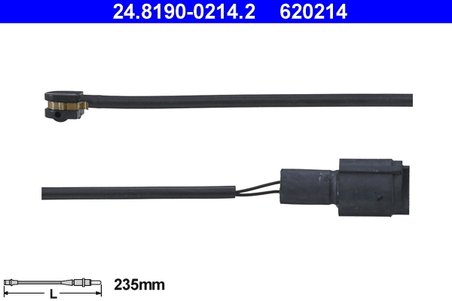 SENZOR AVERTIZARE UZURA PLACUTE FRANA ATE 24.8190-0214.2 - Compatibil cu BMW
