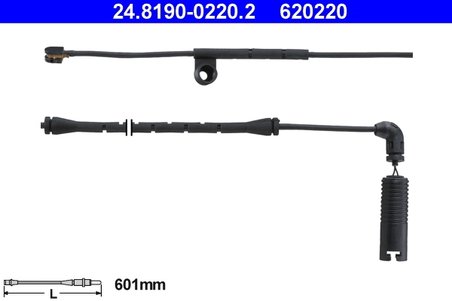 Senzor avertizare uzura placute frana ATE 24.8190-0220.2