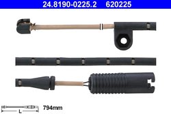 Senzor avertizare uzura placute frana ATE 24.8190-0225.2