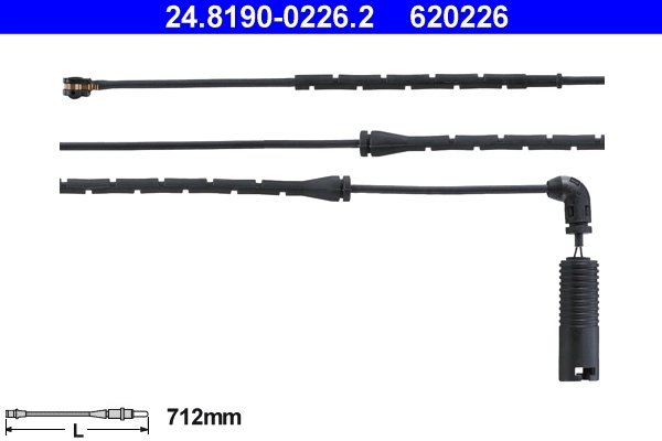 Senzor avertizare uzura placute frana ATE 24.8190-0226.2