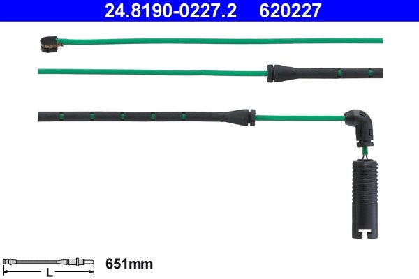 Senzor avertizare uzura placute frana ATE 24.8190-0227.2
