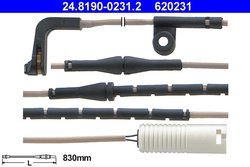 Senzor avertizare uzura placute frana ATE 24.8190-0231.2