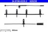 SENZOR AVERTIZARE UZURA PLACUTE FRANA ATE 24.8190-0235.2 - Compatibil cu MINI