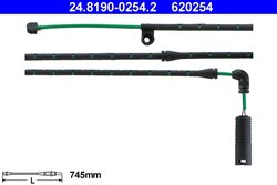 Senzor avertizare uzura placute frana ATE 24.8190-0254.2