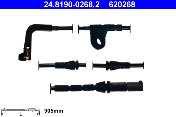 SENZOR AVERTIZARE UZURA PLACUTE FRANA ATE 24.8190-0268.2 - Compatibil cu BMW