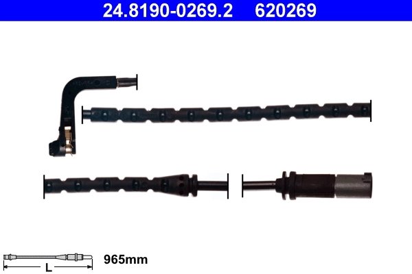 Senzor avertizare uzura placute frana ATE 24.8190-0269.2