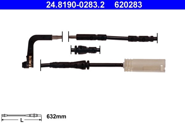 Senzor avertizare uzura placute frana ATE 24.8190-0283.2