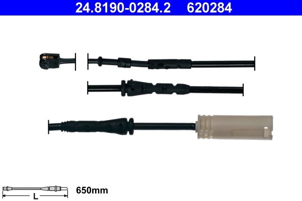Senzor avertizare uzura placute frana ATE 24.8190-0284.2
