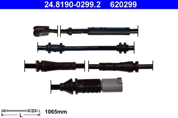 Senzor avertizare uzura placute frana ATE 24.8190-0299.2