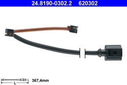 Senzor avertizare uzura placute frana ATE 24.8190-0302.2