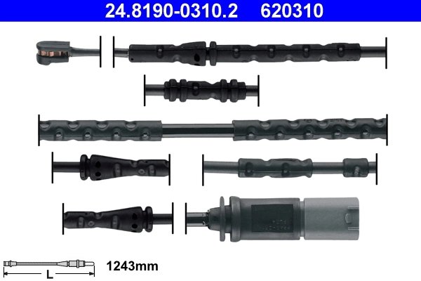 Senzor avertizare uzura placute frana ATE 24.8190-0310.2