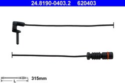 Senzor avertizare uzura placute frana ATE 24.8190-0403.2