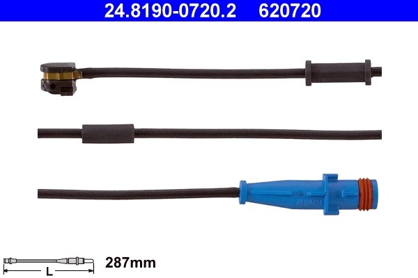 Senzor avertizare uzura placute frana ATE 24.8190-0720.2