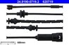 SENZOR AVERTIZARE UZURA PLACUTE FRANA ATE 24.8190-0719.2 - Compatibil cu FIAT, OPEL, VAUXHALL