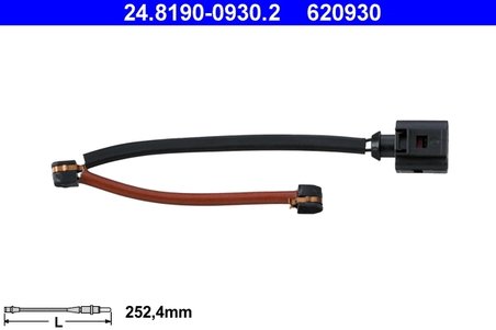 SENZOR AVERTIZARE UZURA PLACUTE FRANA ATE 24.8190-0930.2 - Compatibil cu AUDI, PORSCHE, VW