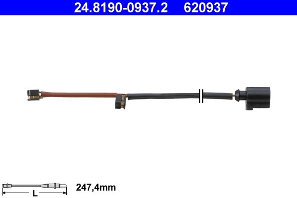 Senzor avertizare uzura placute frana ATE 24.8190-0937.2