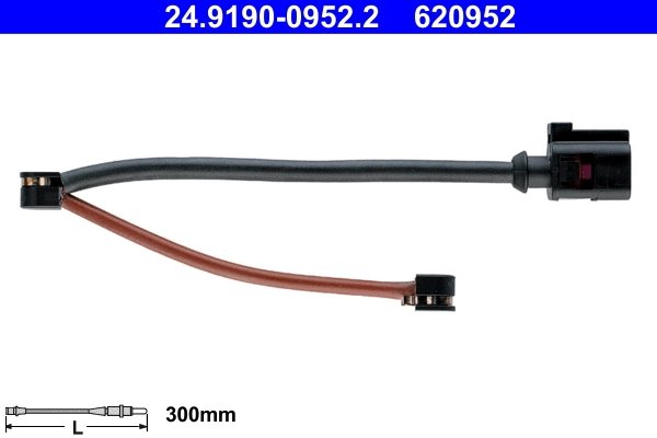 Senzor avertizare uzura placute frana ATE 24.8190-0952.2