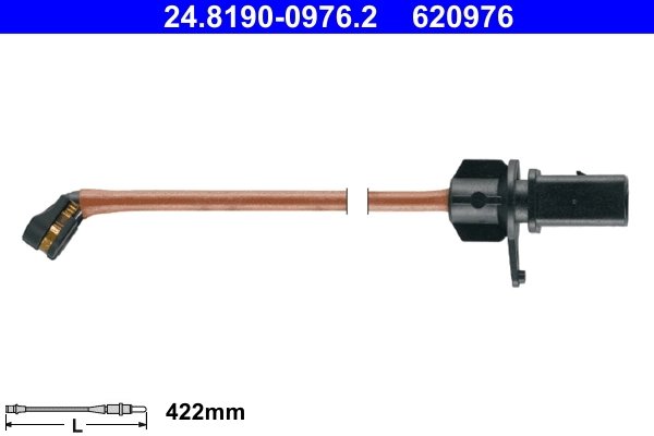 Senzor avertizare uzura placute frana ATE 24.8190-0976.2