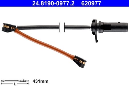 Senzor avertizare uzura placute frana ATE 24.8190-0977.2