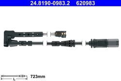 Senzor avertizare uzura placute frana ATE 24.8190-0983.2