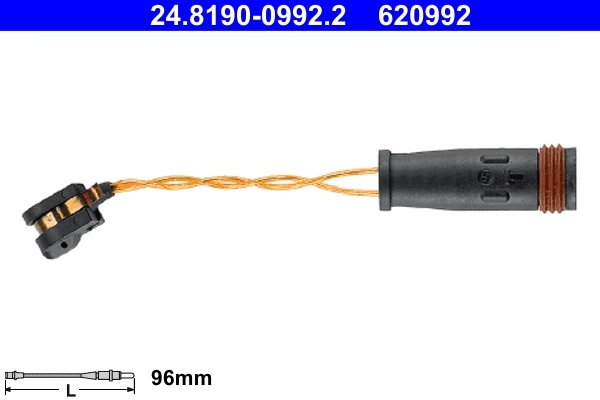 Senzor avertizare uzura placute frana ATE 24.8190-0992.2