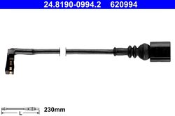 SENZOR AVERTIZARE UZURA PLACUTE FRANA ATE 24.8190-0994.2 - Compatibil cu VW